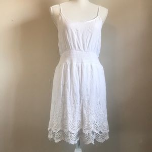 White summer dress
